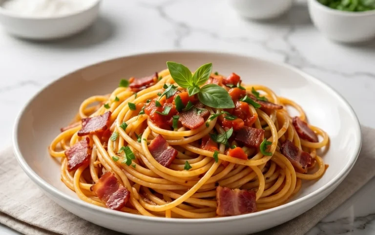 Beef Bacon Pasta