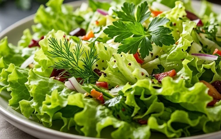 Maroulosalata (Greek Lettuce Salad)