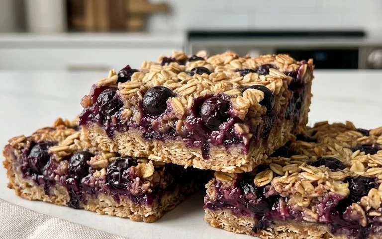 Blueberry Oatmeal Bars