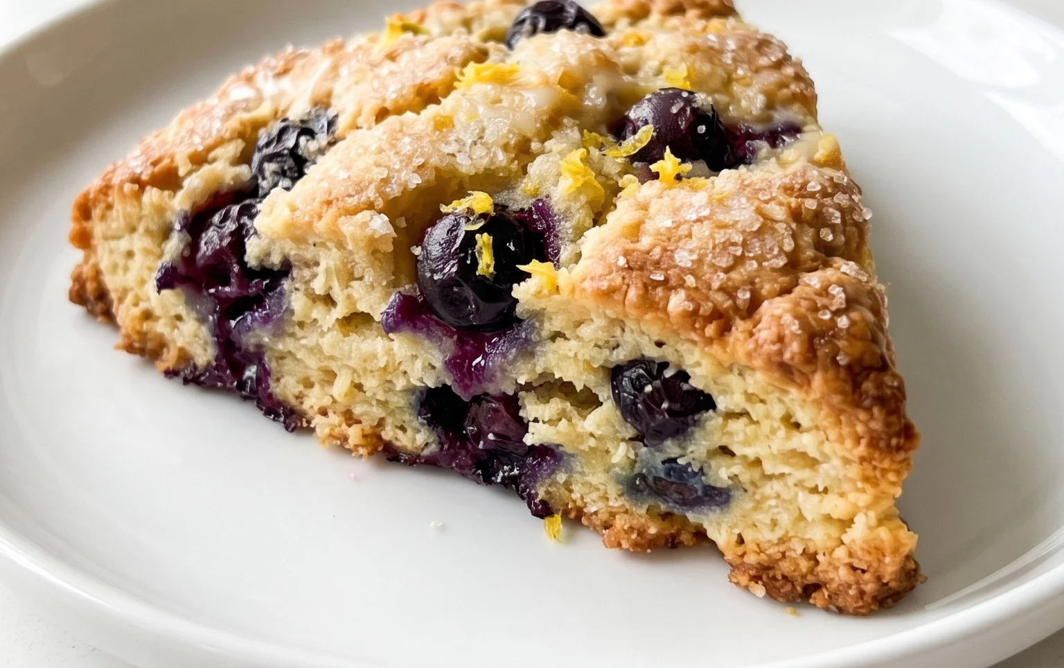 Almond Flour Lemon Blueberry Scones