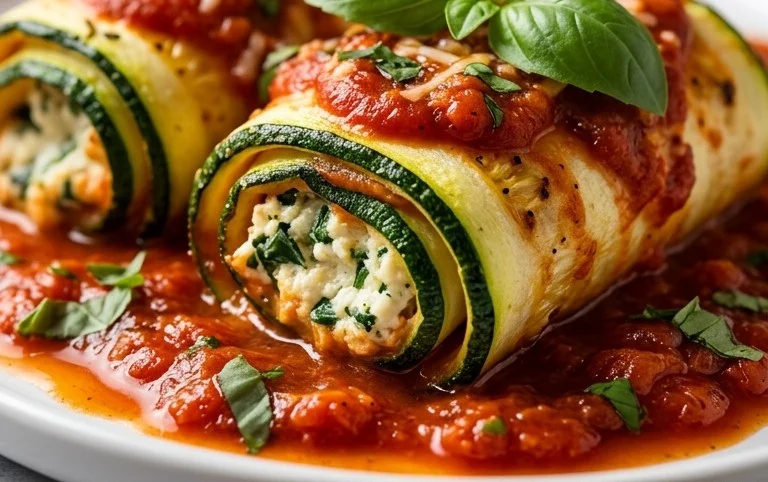 Vegan Zucchini Rollatini