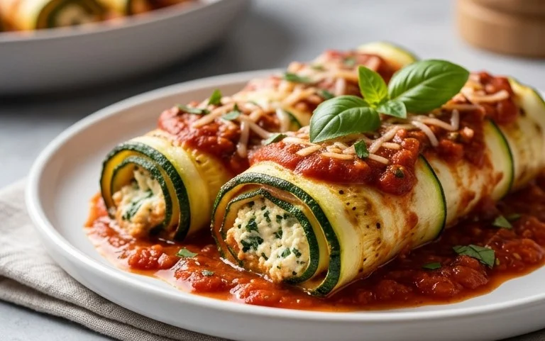 Vegan Zucchini Rollatini