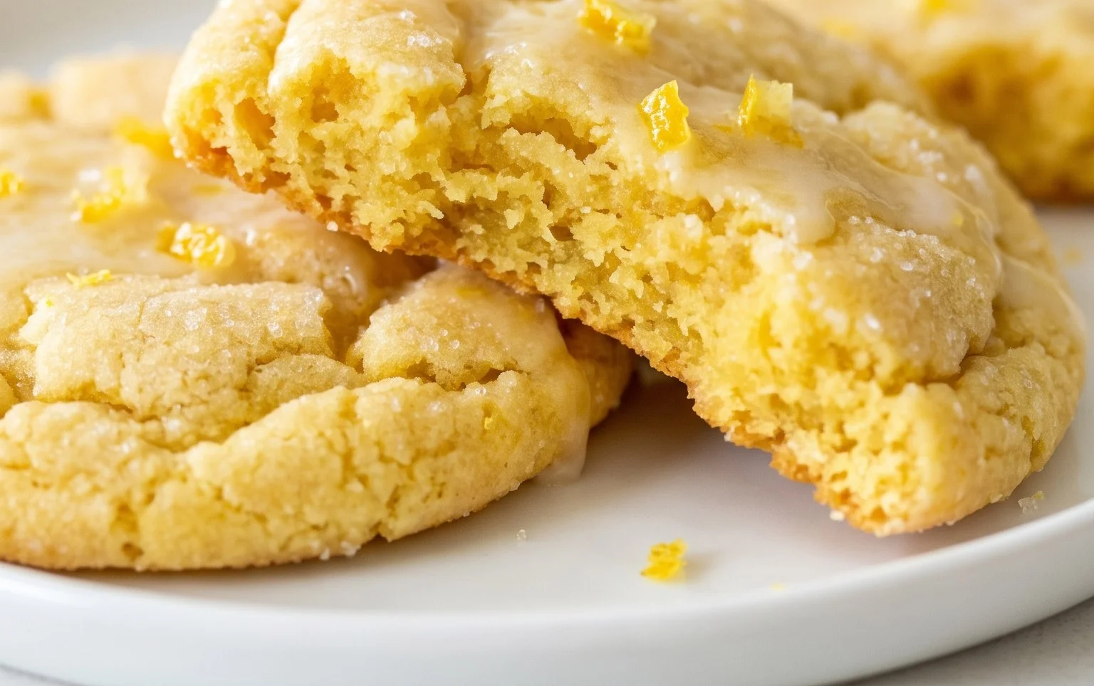 Soft & Chewy Lemon Cookies