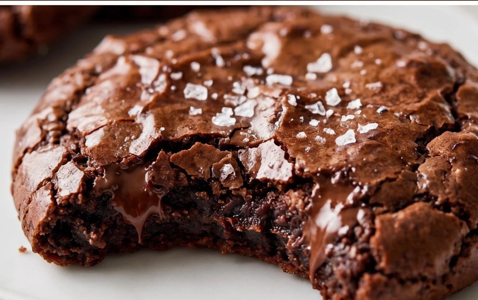 Salted Brownie Cookies