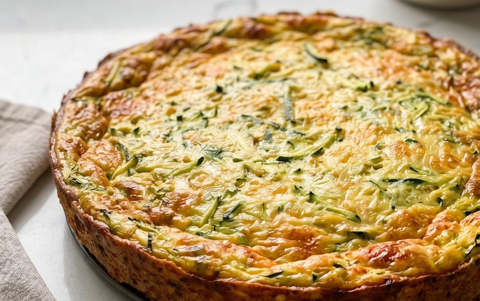 Crustless Zucchini Quiche Recipe