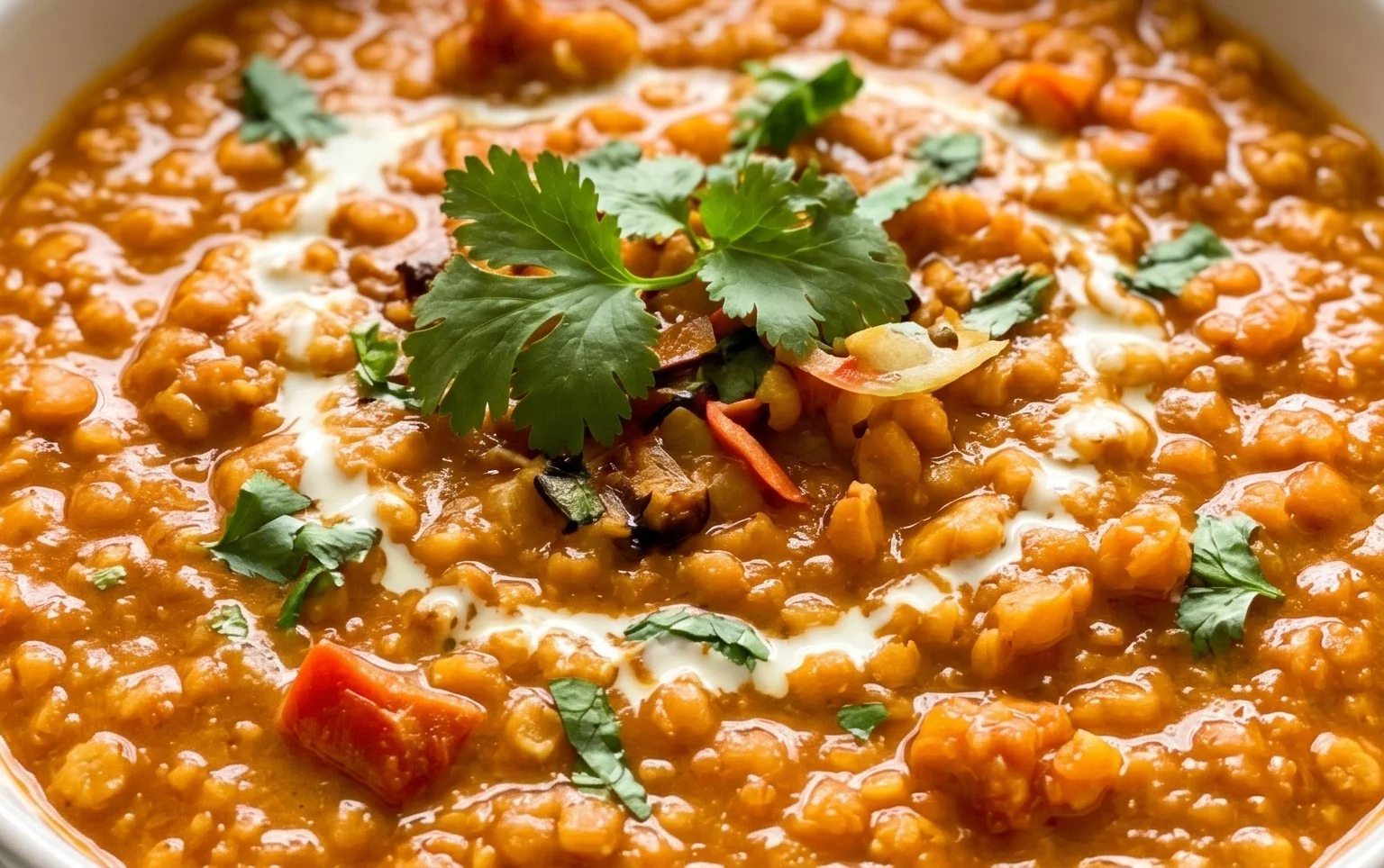 Spicy Red Lentil Curry