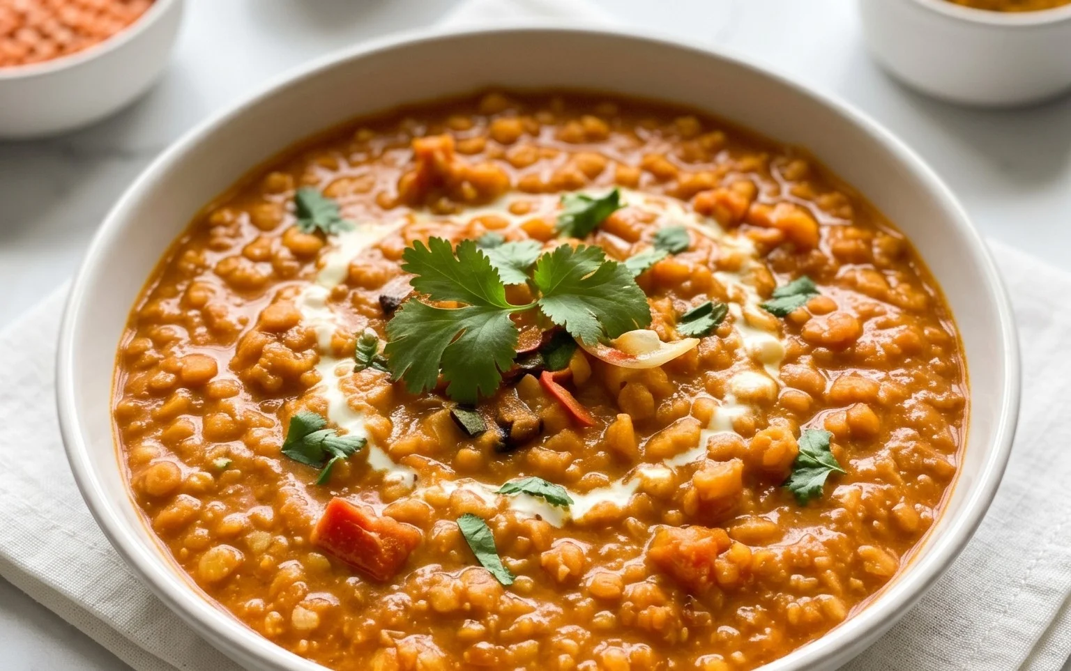 Spicy Red Lentil Curry