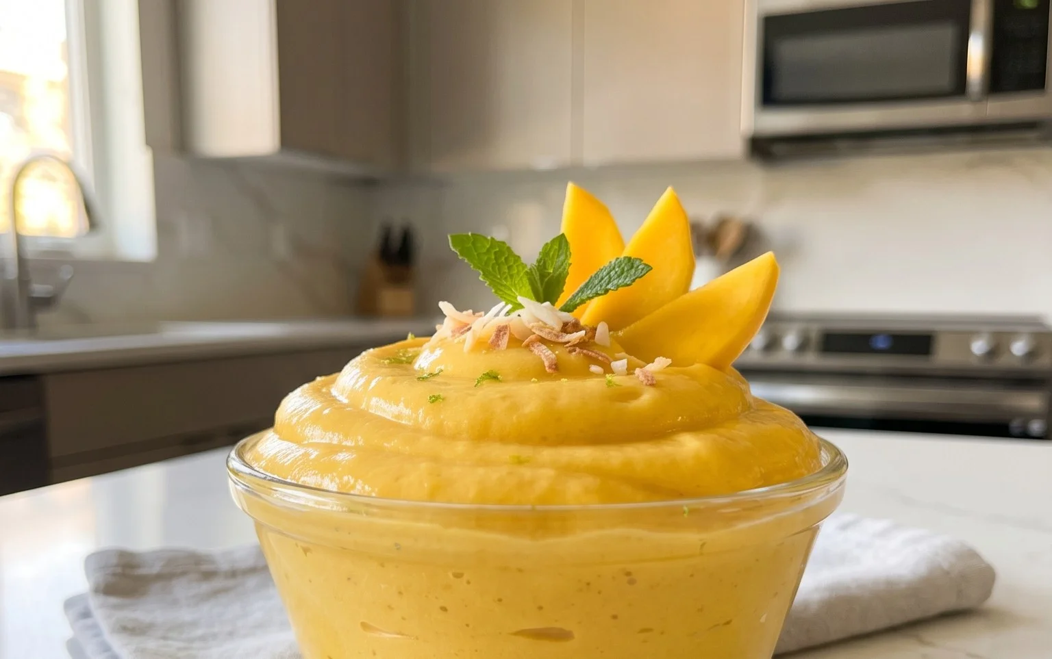 Vegan Mango Mousse