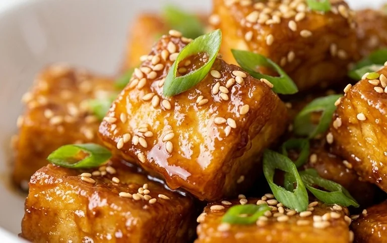 Honey Garlic Tofu