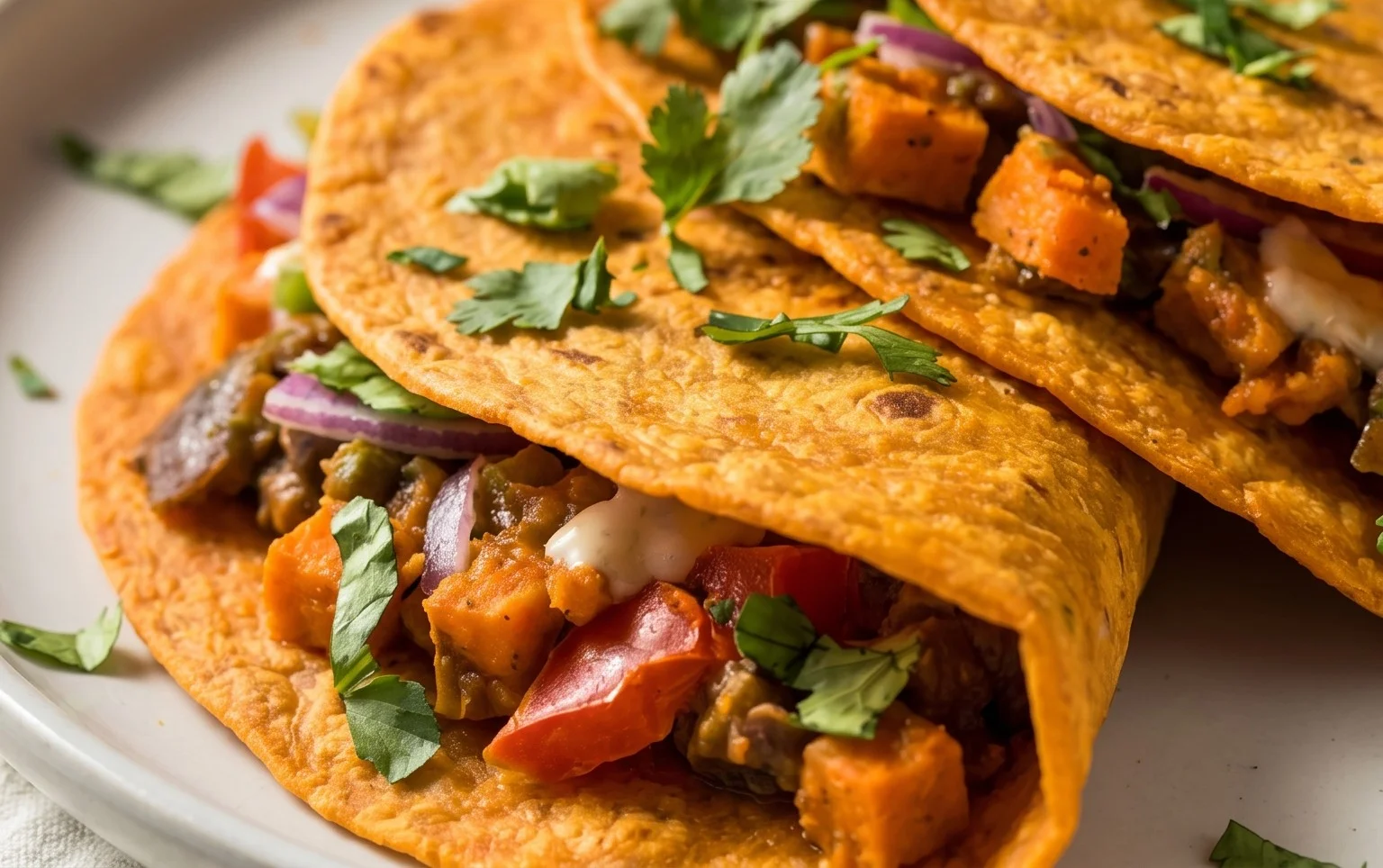 Sweet Potato Tortillas (Gluten-Free Vegan Wraps)