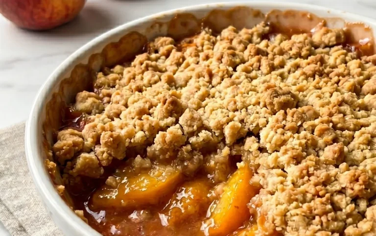 Peach Crisp