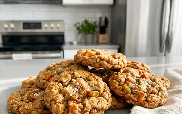 Sweet Potato Oatmeal Cookies