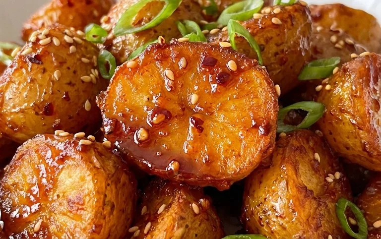 Crispy Honey Chilli Potatoes