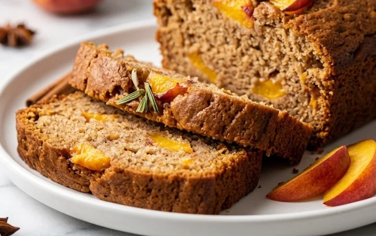 Spiced Peach Bread