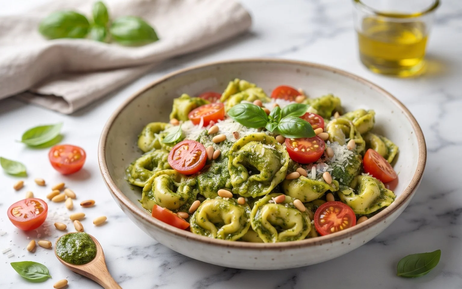 Pesto Tortellini