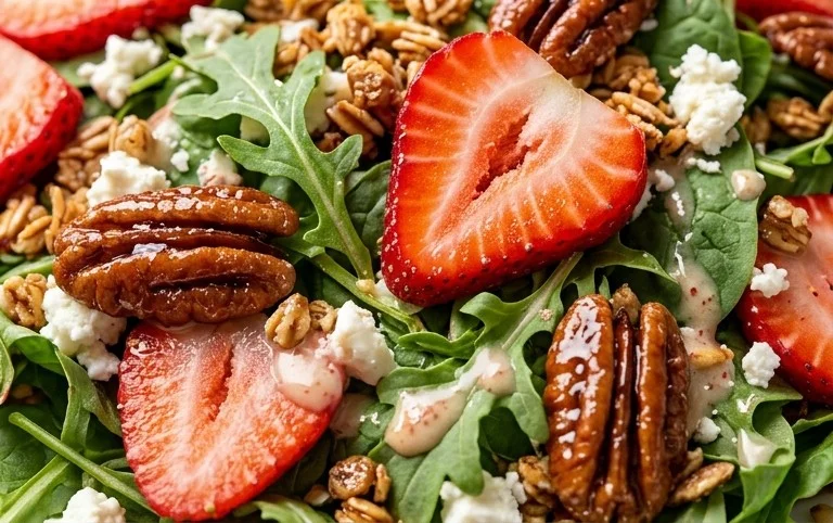 Strawberry Crunch Salad