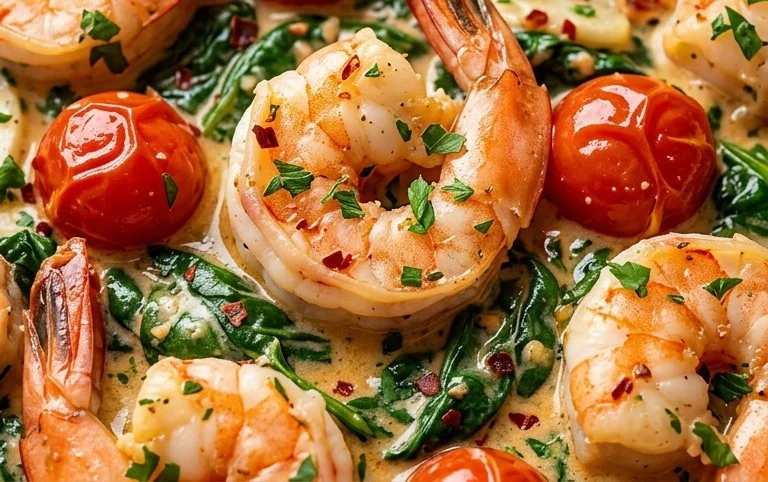 Tuscan Shrimp (One-Pan, 30-Minute Dinner)