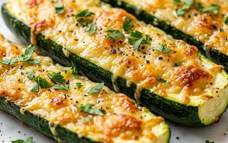 Baked Parmesan Zucchini
