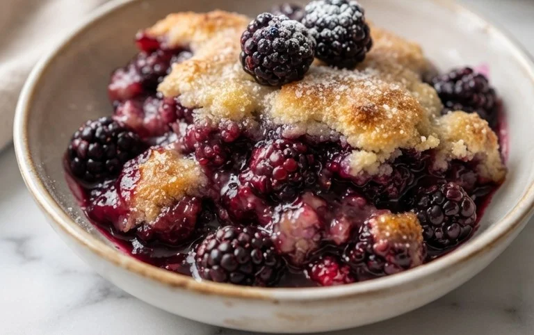 The Pioneer Women's Blackberry Cobbler