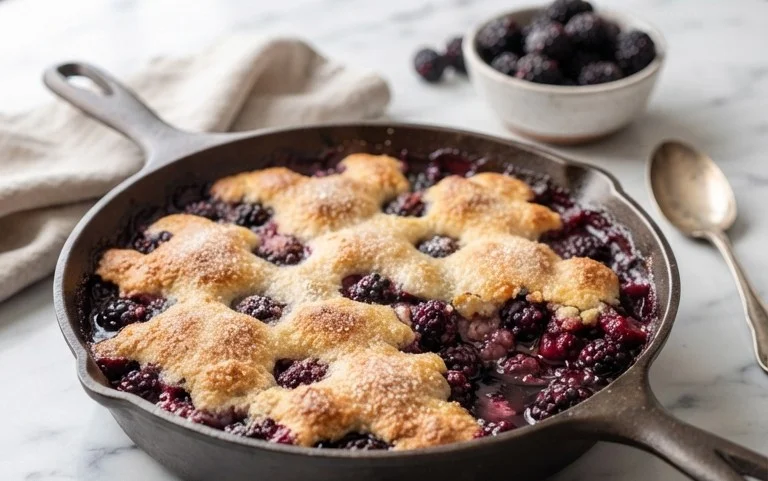 The Pioneer Women's Blackberry Cobbler
