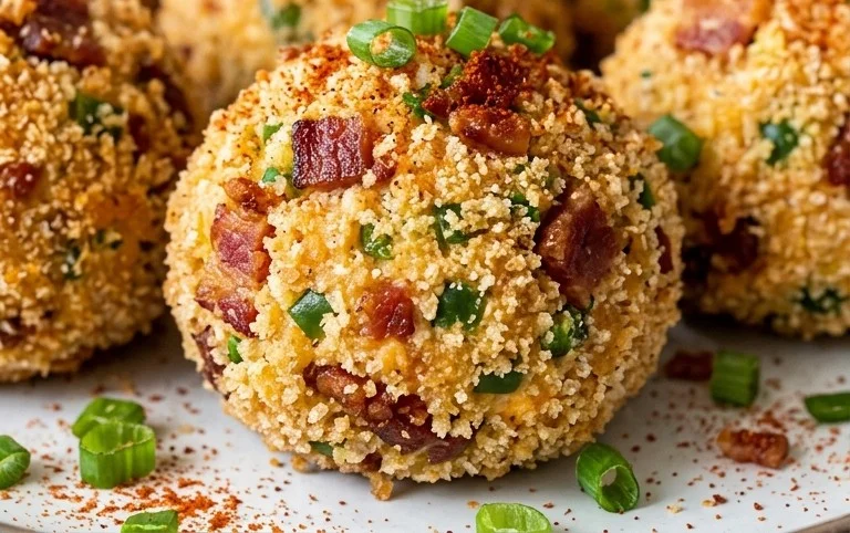 Beef Bacon Jalapeño Popper Cheese Balls