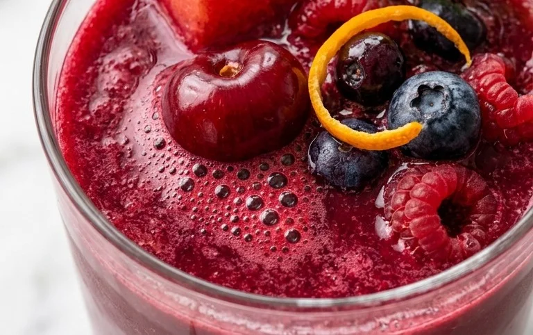 Watermelon Cherry Berry Beet Juice
