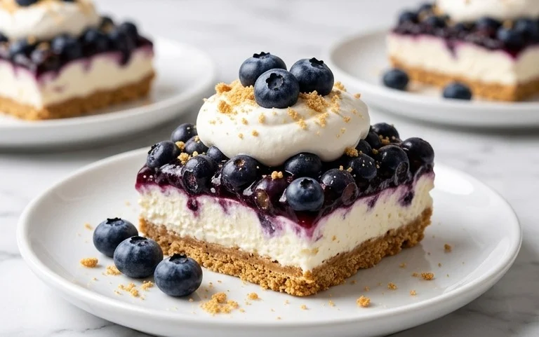 No-Bake Blueberry Yum Yum