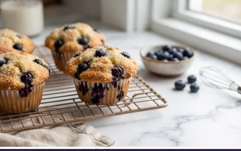 Homemade Blueberry Muffins