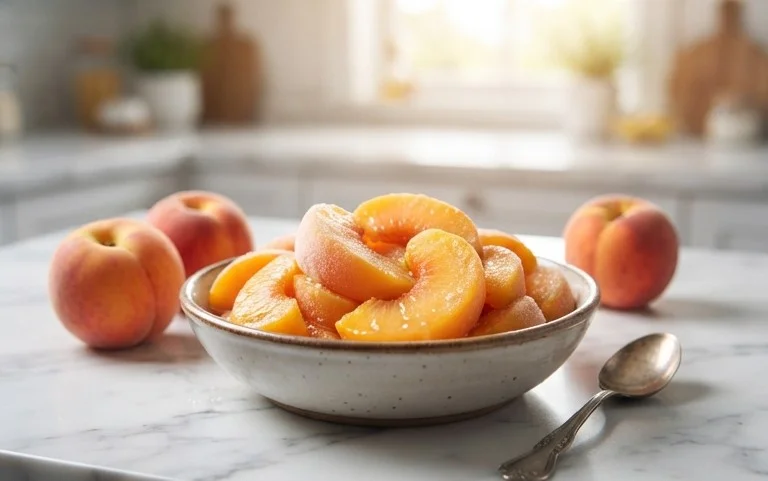 Freezing Peaches, How to Easily Freeze Peaches