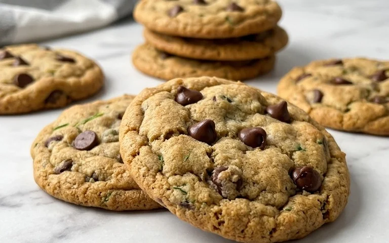 Zucchini Chocolate Chip Cookies