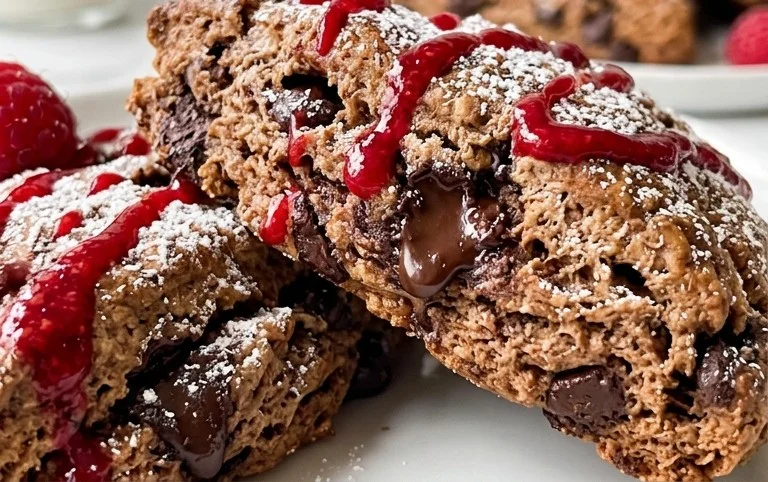 Triple Chocolate Scones