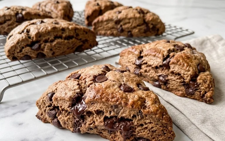 Triple Chocolate Scones