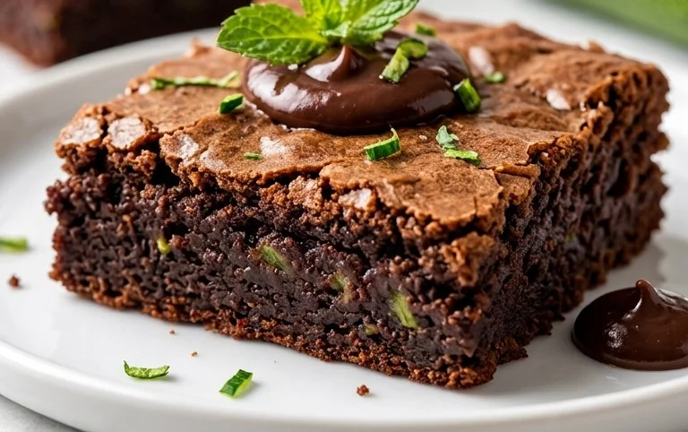 Secretly Healthy Zucchini Brownies