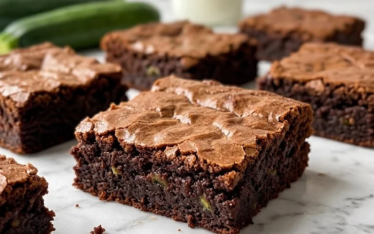 Secretly Healthy Zucchini Brownies