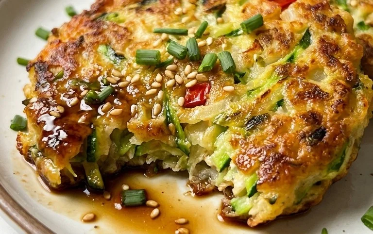 Quick & Easy Korean Zucchini Fritters (Hobak Jeon)