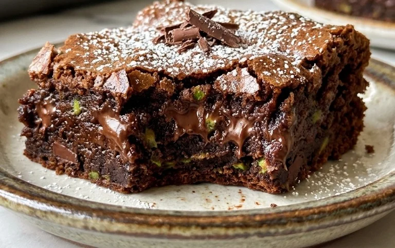 Chocolate Zucchini Brownies Recipe