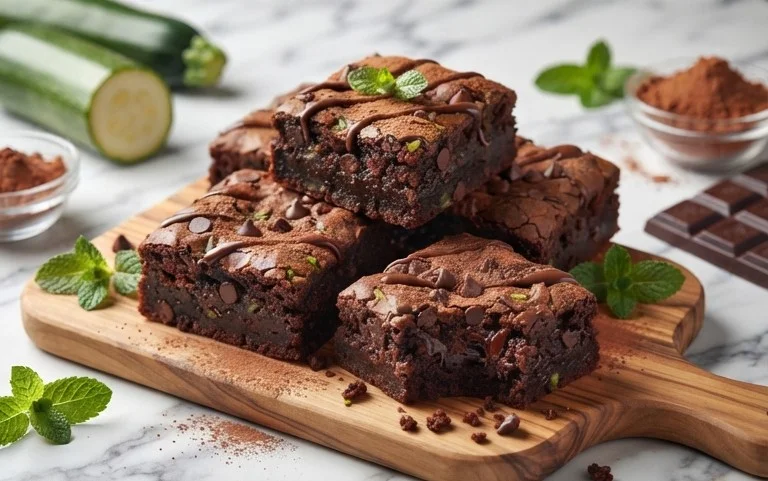 Chocolate Zucchini Brownies Recipe