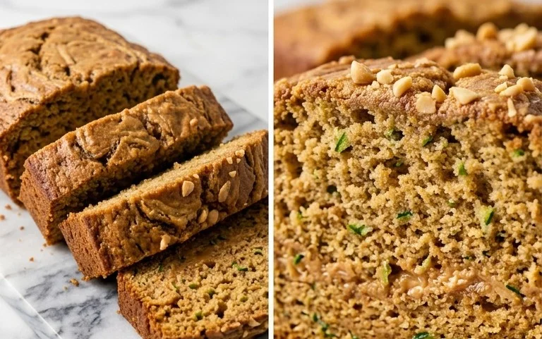 Moist Peanut Butter Zucchini Cake Recipe